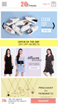 Mobile Screenshot of 20dresses.com